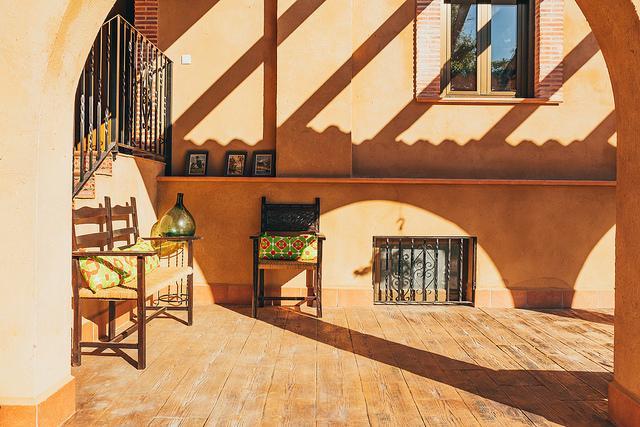 La Aldea Colorada Casa Rural Mota del Marqués Eksteriør billede